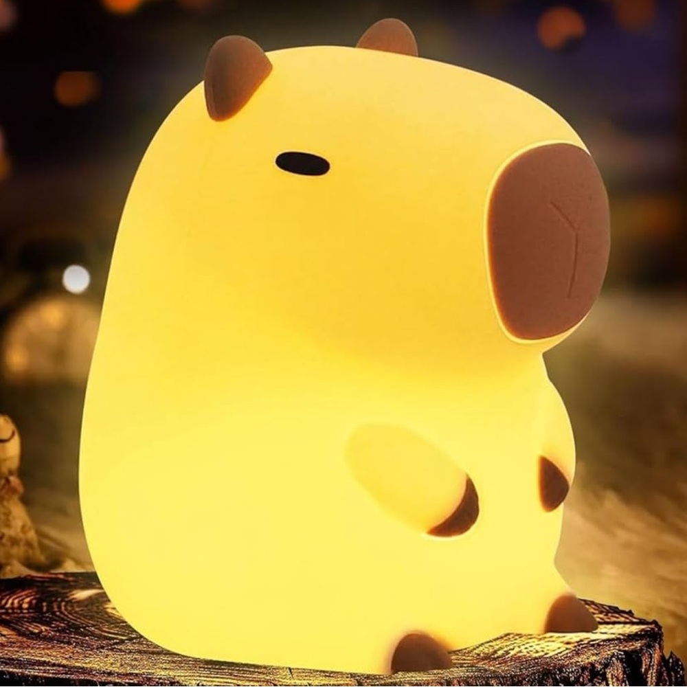 Charming Capybara Night Light
